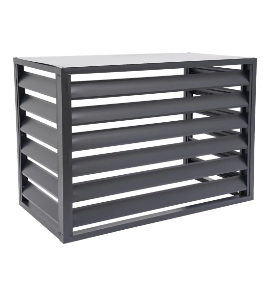 Outdoor cover for heat pump, anthracite, 110x80x60 cm