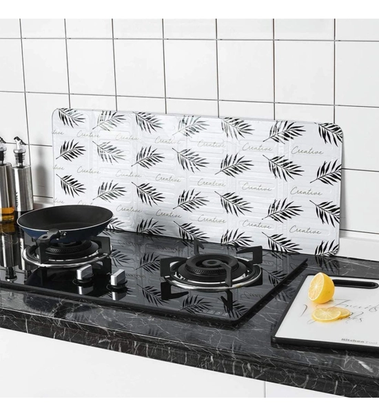 Zaštita od prskanja ulja tijekom kuhanja, 84,5 x 32,5 cm