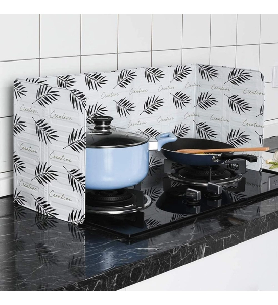 Zaštita od prskanja ulja tijekom kuhanja, 84,5 x 32,5 cm