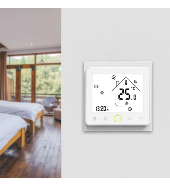 WiFi pametni termostat za vodno talno ogrevanje