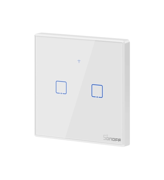 White Wi-Fi smart wall switch