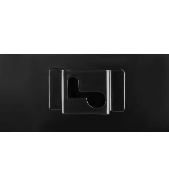 Črni panelni stekleni prenosni grelnik 2000W