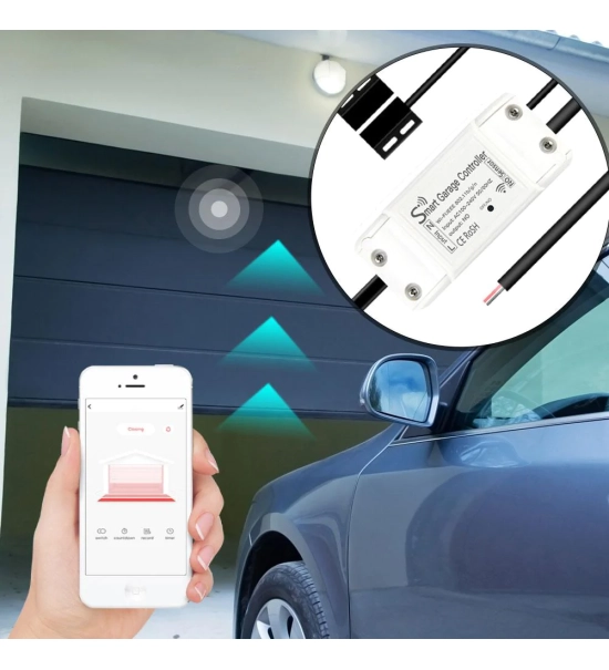 Wi-Fi pametni krmilnik za odpiranje garažnih vrat