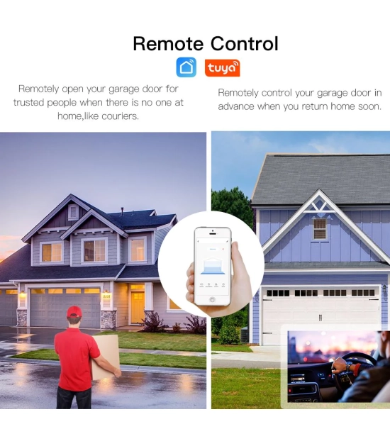 Wi-Fi pametni krmilnik za odpiranje garažnih vrat