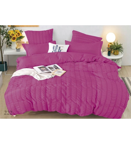 Bedding set 160x200, 3 parts, vijolična