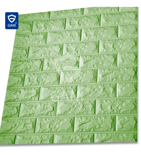 3D self-adhesive brick look wallpaper stickers 3.5 mm (10 pieces / 5.39 m2)