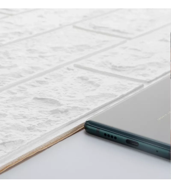 3D samoljepljive tapete naljepnice koje izgledaju kao cigla 3,5 mm (plave) (10 komada / 5,39 m2)