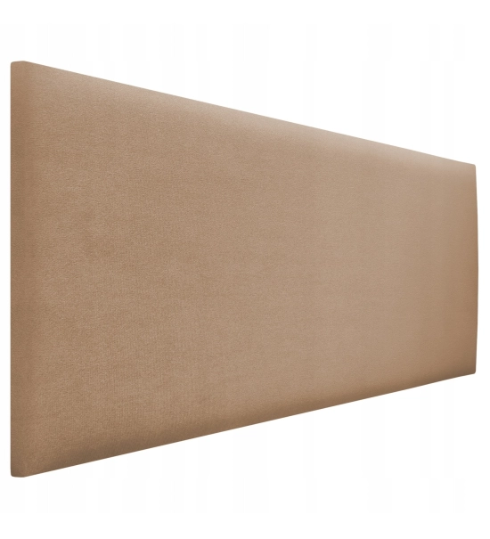 Meka zidna ploča, tapacirana, semiš, bež boja (60x30)