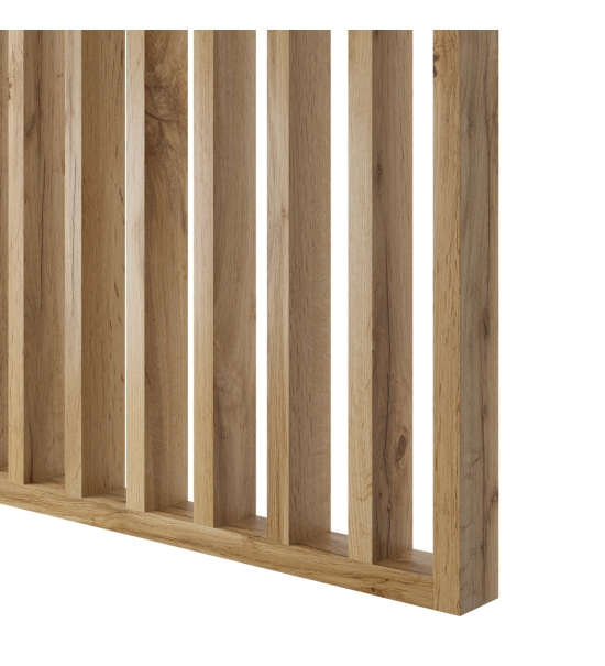 DYI Wooden partition wall (oak wotan)