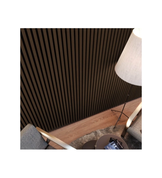 3D dekorativne letvice za zid, ukrasne, drvene (oreh) 16x28mm