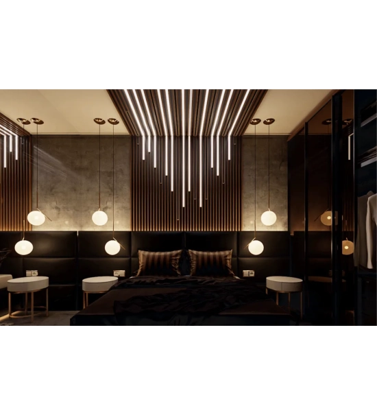 LED svetilka za stenske letve - STANDARD [2,8 cm]