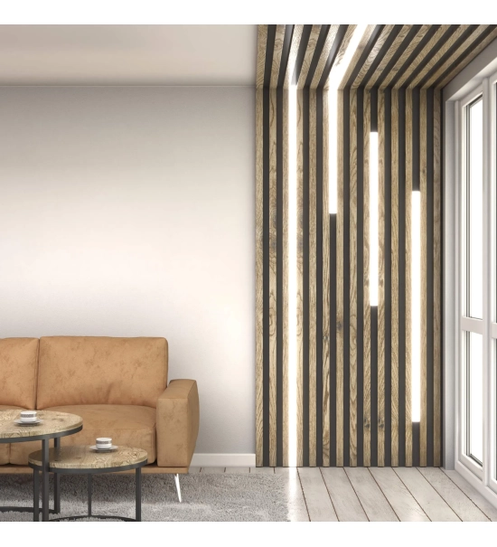 LED svetilka za stenske letve - STANDARD [2,8 cm]