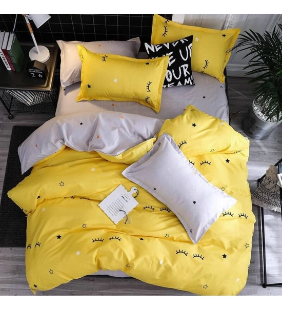 Posteljnina 160x200, 4 delna, Narcis