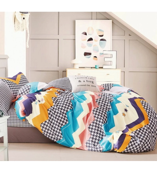 Posteljnine 160x200 PREMIUM, z rjuho, 4 parts